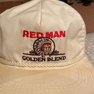Red Man Golden Blend SnapBack rope hat